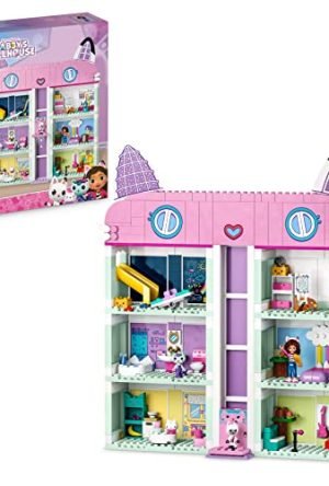 LEGO 10788 Gabby’s Dollhouse, 4-Level, 8-Room Toy House Playset for Kids Aged 4+ Featuring Gabby, Pandy Panda, Sweetie, and Mermaidie—Christmas Gifts