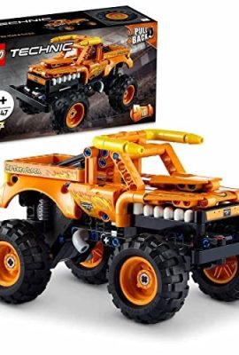 LEGO 42135 Technic Monster Jam El Toro Loco, 2-in-1 Set – Transforms from a Toy Truck for Boys and Girls into a Racing Car, Perfect Gift Idea for Ages 7+