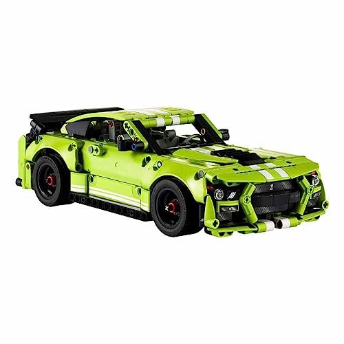 LEGO 42138 Technic Ford Mustang Shelby GT500, Macchina Giocattolo da Costruire, Modello Auto da Corsa con App AR, Giochi per Bambini e Bambine da 9 Anni in su, Idea Regalo