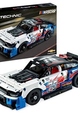 LEGO 42153 Technic NASCAR Next Gen Chevrolet Camaro ZL1, Buildable Car Model, Racing Supercar Kit, Collectible Toy Car, Ages 9+
