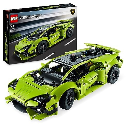 LEGO 42161 Technic Lamborghini Huracán Tecnica, Modellino di Auto da Costruire, Macchina Giocattolo per Bambini, Bambine, Ragazzi, Ragazze e Fan delle Supercar Sportive, Idea Regalo da Collezione