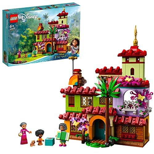 LEGO 43202 Disney la Casa dei Madrigal, Giochi per Bambini e Bambine da 6 Anni in su, Casa delle Bambole Giocattolo da Costruire con Mini Bamboline, Idea Regalo dal Film Disney Encanto