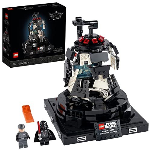 LEGO 75296 Star Wars La Sala Meditazione di Dark VadorTM Set da Collezione, Regalo di Compleanno per Adulti