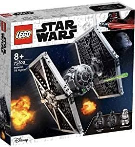LEGO 75300 Star Wars Imperial TIE Fighter, Buildable Model, Kids’ Toys with Stormtrooper and Pilot Minifigures, Skywalker Saga, Gift Ideas for Ages 8+