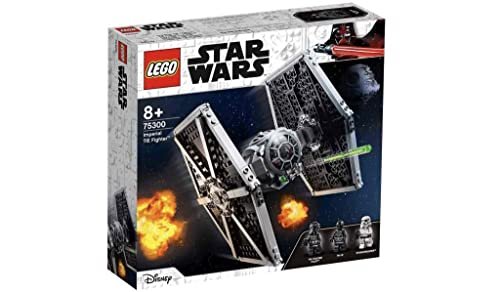 LEGO 75300 Star Wars Imperial TIE Fighter, Modellino da Costruire, Giochi per Bambini con Minifigure Stormtrooper e Pilota, Saga Skywalker, Idee Regalo dagli 8 anni in su
