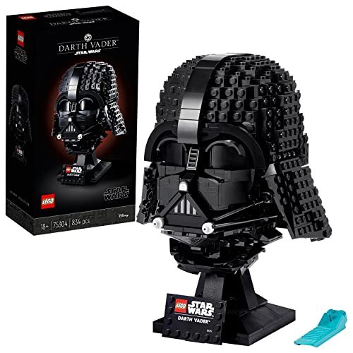 LEGO 75304 Star Wars Casco Di Darth Vader, Modellino Da Costruire Fai Da Te In Mattoncini Per Adulti, Idee Regalo Da Collezione Per Uomo, Donna E Fan Di Guerre Stellari