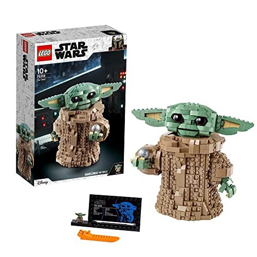LEGO 75318 Star Wars Il Bambino, Modellino da Costruire del Personaggio 'Baby Yoda' dal Film The Mandalorian, Idea Regalo, Giochi per Bambini e Bambine dai 10 Anni in su