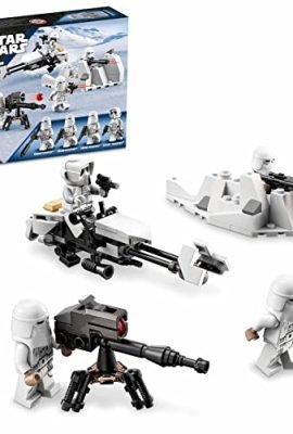 LEGO 75320 Star Wars Battle Pack Arctic Soldiers, Includes 4 Characters, Toys for Kids, Boys and Girls Ages 6+, Gift Ideas