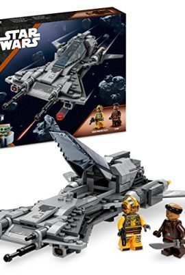 LEGO 75346 Star Wars Pirate Snub Fighter, Buildable Starfighter Model Toy, Kids’ Playset with Pilot and Vane Minifigures, Collectible Gift Idea from The Mandalorian Season 3
