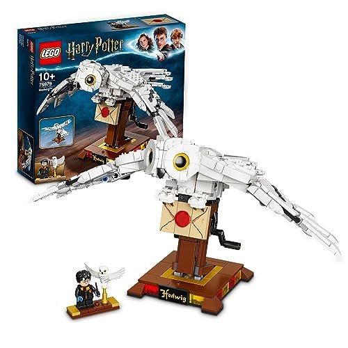 LEGO 75979 Harry Potter Edvige, Set Da Costruire Della Civetta Delle Nevi Giocattolo Per Bambini, Bambine, Ragazzi E Ragazze, Gadget Esclusivo Da Collezione Con Personaggi, Idea Regalo
