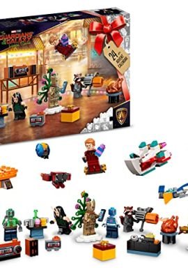 LEGO 76231 Marvel Guardians of the Galaxy Advent Calendar 2022 – Featuring Groot, Spaceship & Superhero Minifigures, Christmas Toys for Kids