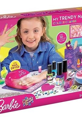 Lisciani Giochi - Barbie My Nail Art Machine Color Change