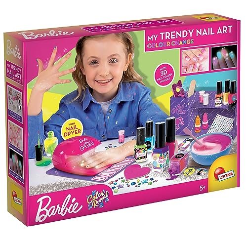 Lisciani Giochi - Barbie My nail art machine colour change