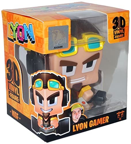 Lyon Gamer Personaggio 3D, Vinile, 15 Centimetri