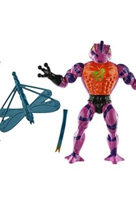 Masters of the Universe Origins – Roboto Action Figure with Snake Men Armor, Collectible MOTU Snodata Figure with Accessories and Mini Comic Book, Toy for Kids Ages 6+, HKM69