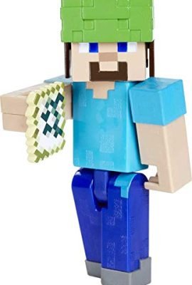 Minecraft – Collectible Steve Figure with Accessories, Toy for Kids Ages 6+, GTP21
