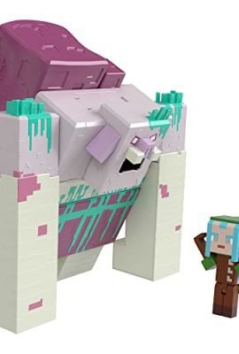 Minecraft Legends – Devourer Action Figure Set, Includes 1 Ranger Character and 2 Accessories, Slime Included, Video Game–Inspired Collectible Set, Kids’ Toy for Ages 6+, HNC08
