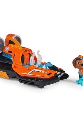 PAW Patrol Zuma’s Themed Jet Aircraft Toy – Super Movie Edition with Lights and Sounds – Kids’ Toy for Boys and Girls, Ages 3+