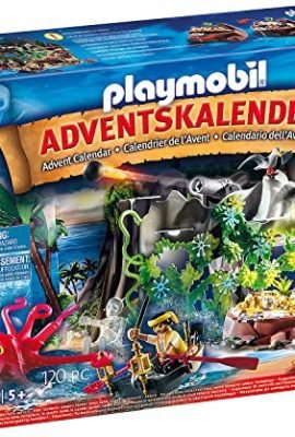 Playmobil 70322 – Pirate Hideout Advent Calendar, Ages 5+