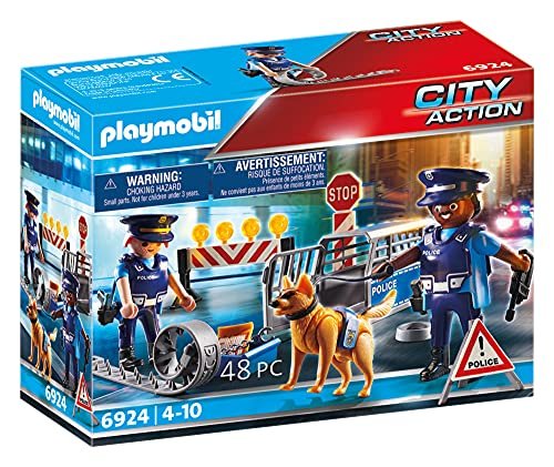 Playmobil City Action 6924, Posto di Blocco della Polizia, dai 5 Anni