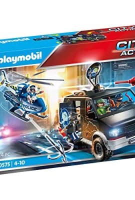 PLAYMOBIL City Action 70575 - Burglary Gang Van, Ages 4–10