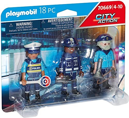 Playmobil City Action 70669, Squadra di poliziotti, dai 4 ai 10 Anni