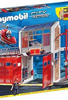 PLAYMOBIL City Action 9462 - Large Fire Station, Ages 5+