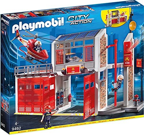 PLAYMOBIL City Action 9462 - Grande Centrale dei Vigili del Fuoco, Dai 5 anni