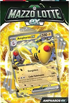 Pokémon – Ampharos-ex Battle Deck (60-Card Ready-to-Play Deck), Italian Edition