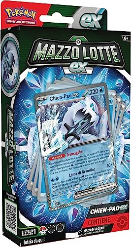Pokémon Mazzo Lotte ex Chien-Pao-ex del GCC (mazzo di 60 carte pronto all’uso), edizione in italiano