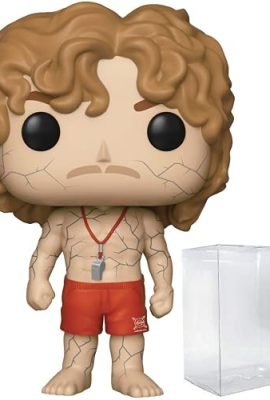 POP Stranger Things - Vinyl Figure of Billy [Lifeguard Billy] Funko Pop! (boxed with protective case compatible with Pop Box), multicolored, 9.5 cm