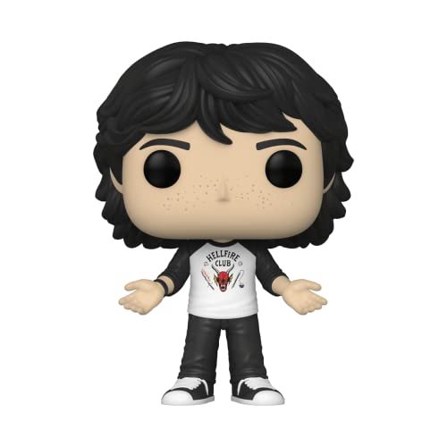 POP [Stranger Things - Mike Wheeler [Stagione 4] Funko - Figura in vinile (con custodia protettiva compatibile), multicolore, 9,5 cm