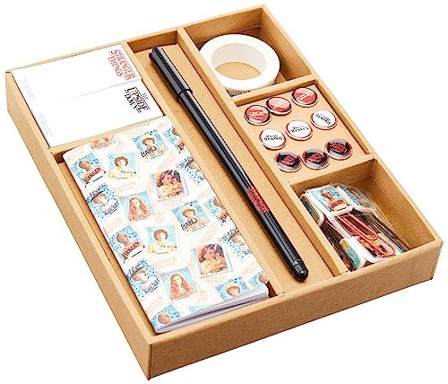 Pyramid - Set di Cartoleria Stranger Things - Taccuino, Quaderno, Adulti Unisex, Multicolore, Stranger Things Gadget