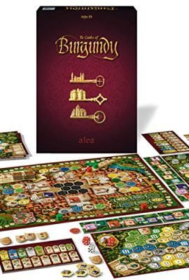 Ravensburger – The Castles of Burgundy, Alea Board Game, Italian Edition, Strategy Game for 1–4 Players, Recommended Age 12+