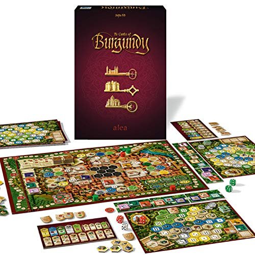 Ravensburger - The Castles of Burgundy, Gioco Alea, Versione Italiana, Strategy Game, 1-4 Giocatori, Età Consigliata 12+