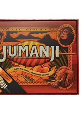 Spin Master Games Jumanji Wooden Edition – Classic ’90s Vintage Board Game, 6045571