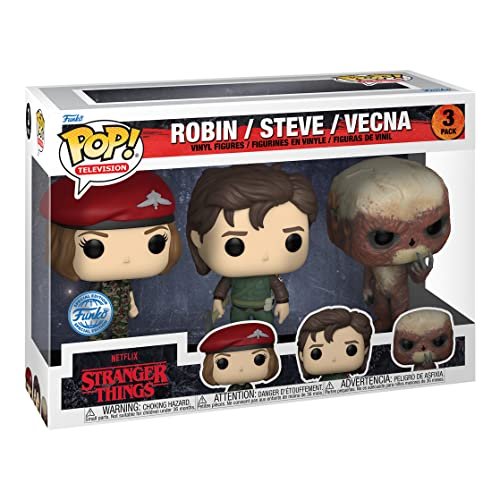 STEVE, ROBIN AND VECNA - STRANGER THINGS (SEASON 4)