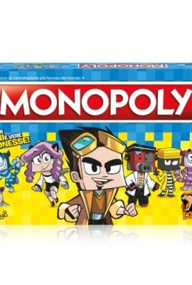 Winning Moves - Lyon Gamer, Monopoly, Board Game, Italian Edition | Fun board game for ages 8 and up