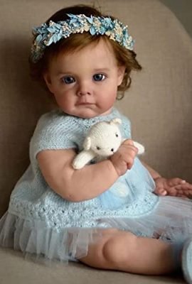 Zero Pam Reborn Baby Doll – Male, 19-inch (48 cm), Ultra-Realistic Silicone Reborn Doll with Soft Body, Sleeping Newborn Doll with Pacifier (Large)