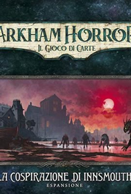 Asmodee - Arkham Horror: The Card Game – The Innsmouth Conspiracy – Card Game Expansion, Italian Edition (9654)