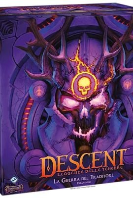 Asmodee - Descent: Legends of the Dark – The Traitor’s War – Board Game Expansion, 1–4 Players, 14+ Years, Italian Edition