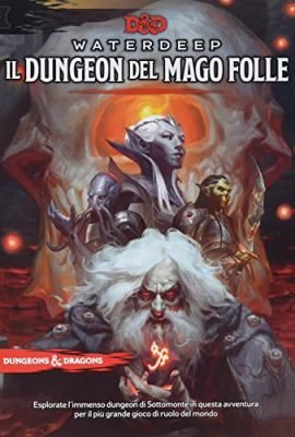 Asmodee - Dungeons & Dragons, 5th Edition, Waterdeep: Dungeon of the Mad Mage - Adventure for D&D, Role-Playing Game, Italian Edition