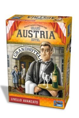 Asmodee - Grand Austria Hotel - Board Game, 2–4 Players, 12+ Years, Italian Edition