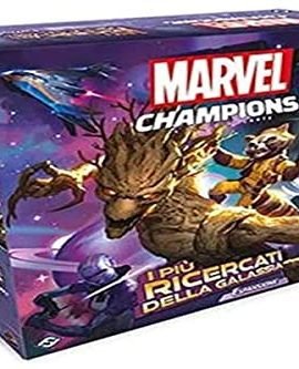 Asmodee - Marvel Champions Card Game: The Most Wanted in the Galaxy - Card Game Expansion, Italian Edition