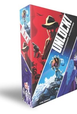 Asmodee - Unlock! Extraordinary Adventures, Board Game with App, Escape Room, 1–6 Players, Ages 10+, Italian Edition