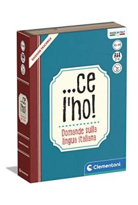 Clementoni - Ce L'Ho - Pocket Edition Tabletop Game on the Italian Language, Adult Board Game, 2–6 Players – Made in Italy, Color, 16773