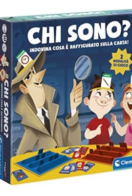Clementoni - Who Am I? Multi-Colored Board Game, 11920