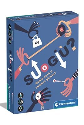 Clementoni - Party Game: Up or Down the Table, Adult Board Game, 4–8 Players – Made in Italy, Italian Color, 16776