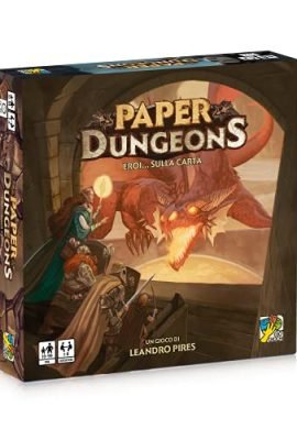 dV Giochi Paper Dungeons, 1–8 players, 10–99 years