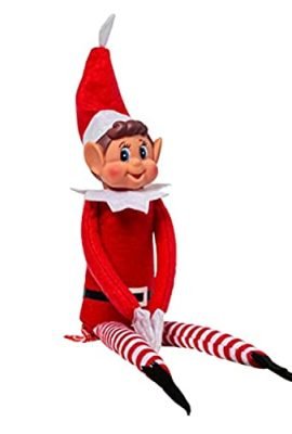 Elves Behaving' Badly, 12 Inch, Elf Plush Toy, Red